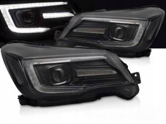 Sorte LED-forlygter til Subaru Forester IV 13-18