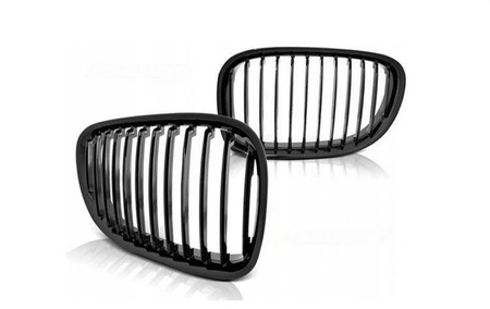 Grill, nyre BMW 7 F01 09-12 grill SORT glans