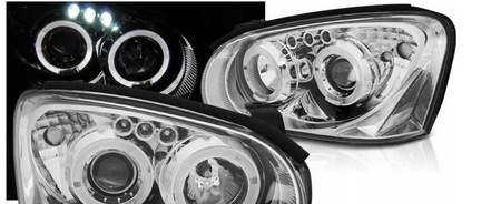 LYGTER SUBARU IMPREZA II GD 03-05 RINGI KROM LED
