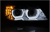 Bmw e90/e91 09-11 hid drl krom led blinklys