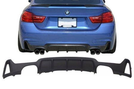 BMW F32 M-PERFORMANCE DOBBELT DIFFUSOR