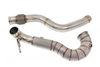 Downpipe Mercedes Benz A45 AMG 14-16 CLA45 14-15 Varmeskjold