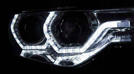 Bmw F30 F31 11-15 led krom drl xenon d1s lygter