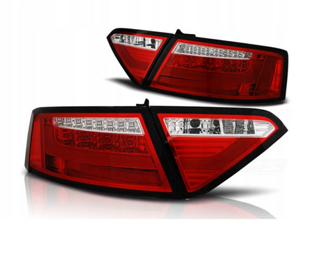 Audi A5 07-11 Coupé Rød Hvid Led Lygter