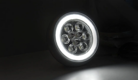 Halogenlygter Mini Cooper Universal Rally Led Drl Ringe