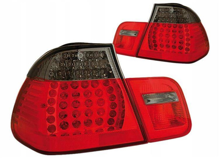 BMW E46 01-05 Sedan Rød røg LED-lamper
