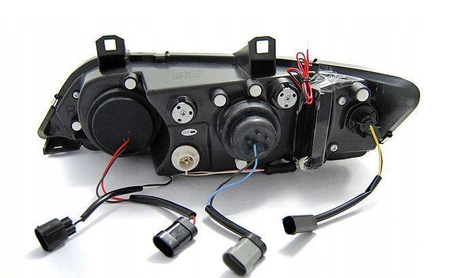 Bmw Z3 forlygter 96-02 ringi ccfl krom