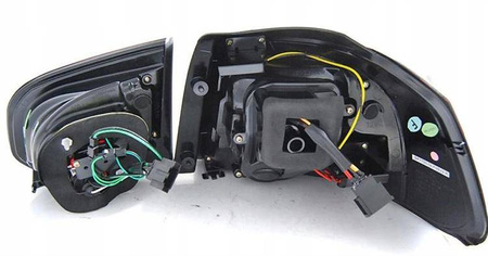 LED-baglygter Vw Golf 6 08-12 sort led-bar