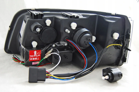 Lygter Forlygter Ny Vw T5 03-09 Krom Led Drl
