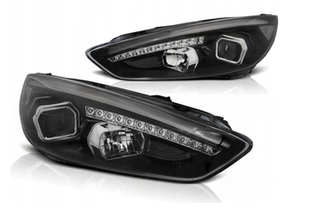 Ford Focus Mk3 15- Sort Drl Led-forlygter