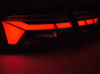 Sorte LED BAR lamper til AUDI A5 11-16 LIFT