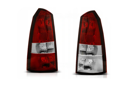 Baglygter Ford Focus 1 98-04 Combi Rød Hvid
