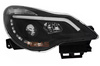 Forlygter Opel Corsa D Sort Dayli forlygter