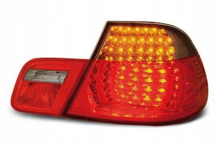 LED-baglygter BMW E46 Cabriolet SMOKE