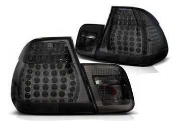 Bmw 3 E46 sedan 98-01 røgfarvede led-lygter