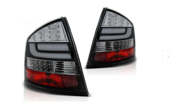 LED-LYGTER SKODA OCTAVIA II 2004- SORT LED-BAR