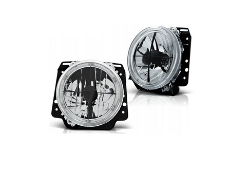 Lygter Vw Golf Ii 2 Ringi Chrome Udvendig. Med Fk-korset
