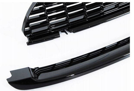 Sort kølergrill til Mini Cooper r55 r56 06-09