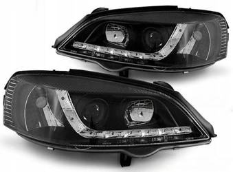 Forlygter Opel Astra g 97-04 dagslys sort