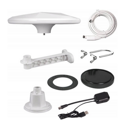 Ekstern antenne Mistral MI-ANT07/B II Hvid