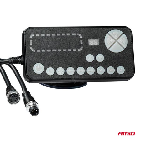 LED advarselsstråle 51 funktioner 117cm R65 R10 godkendelse 12-24V AMIO-03344