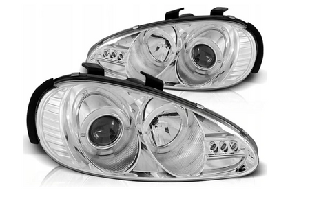 Forlygter Mazda Mx3 1991-1998 Ringi Chrome