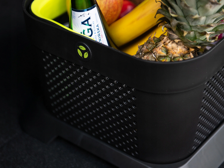 Indkøbskurv til bilens bagagerumstaske