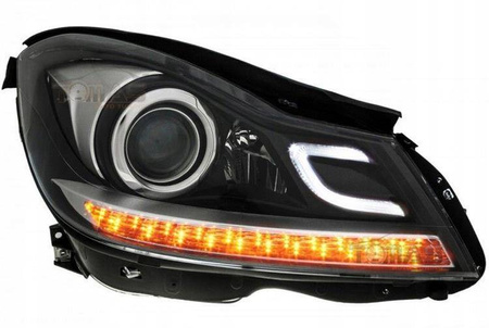 Mercedes W204 Sort H7 XENON LOOK D forlygter