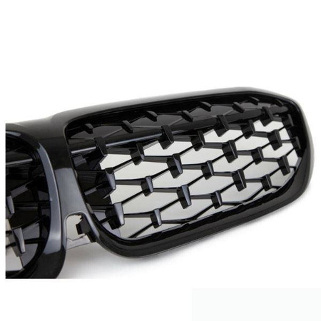 Bmw G20 G21 19- blank sort diamant abs grill