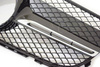 GRILL MERCEDES X204 GLK 12-15 KROM SORT