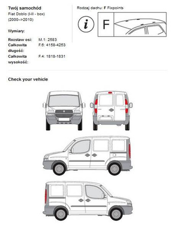 Platform til tagbagagebærer Ford Transit L3/H3 LONG/HIGH