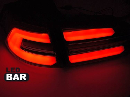 Røde røg-LED-lamper til VW Golf 7 VII Variant
