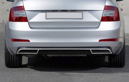 Diffusorbeklædning bagpå Skoda Octavia 3 2013+