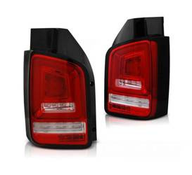 LED-lamper Vw T5 10-15 Rød Hvid Fuld Led Dts