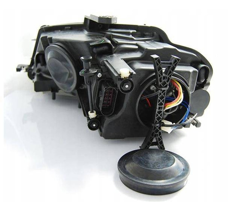 Forlygter AUDI A3 8P 08-12 SORT D