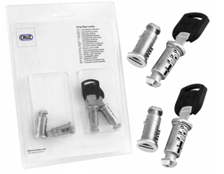 CRUZ bagagerumslås-sæt + nøgler