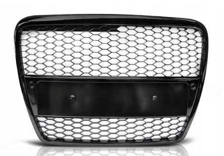 Frontgitter AUDI A6 C6 RS-TYPE 04-08 BLAC