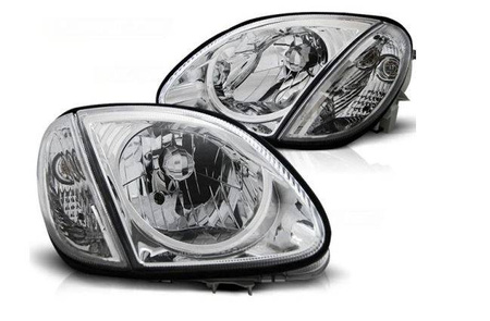 Forlygter mercedes r170 slk 96-04 krom fk