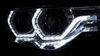 Bmw F30 F31 11-15 led krom drl forlygter