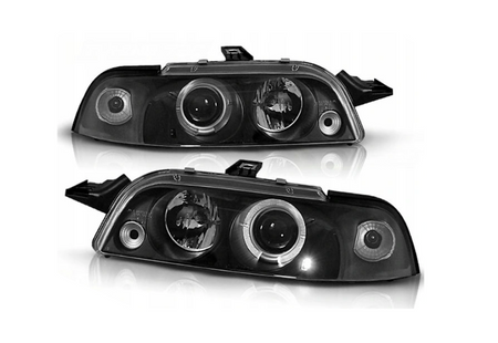 Forlygter Fiat Punto I 93-99 Ringi Sort