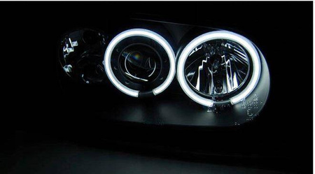 Lygter Vw Golf IV 4 97-03 ring ccfl halogen sort