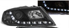 Skoda Octavia 2 II lygter 04-08 Led Sort Xenon D1s