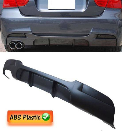 DIFFUSER BMW E90 M-PERFORMANCE DOBBELT UDSTØDNING