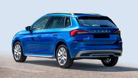 Dækplader til Skoda Kamiq (sort stål)