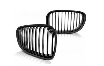 Grill, nyre BMW 7 F01 09-12 grill SORT glans