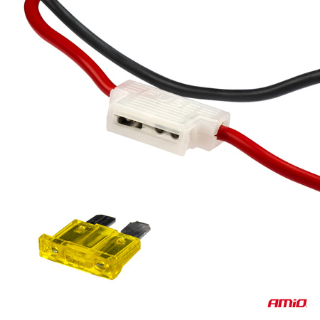 LED advarselsstråle 51 funktioner 117cm R65 R10 godkendelse 12-24V AMIO-03344