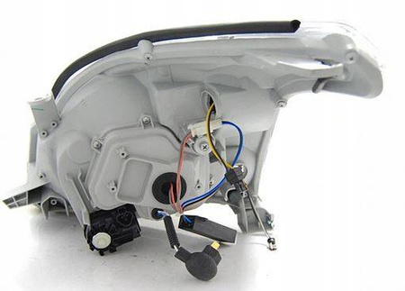 Forlygter TOYOTA LAND CRUISER 120 03-09 SORT