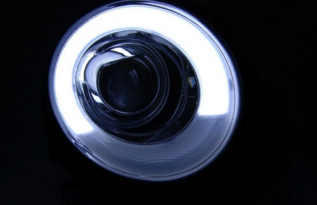 MINI COOPER 06-14 CHROME LED-forlygter