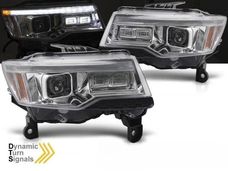 LED-kromlamper til Jeep Grand Cherokee WK 14-21