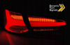 Led-røde rygelygter til Ford Focus 4 18-21